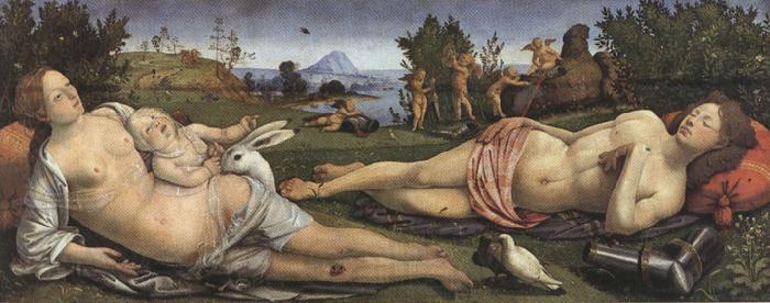 Sandro Botticelli Piero di Cosimo,Venus and Mars (mk36)
